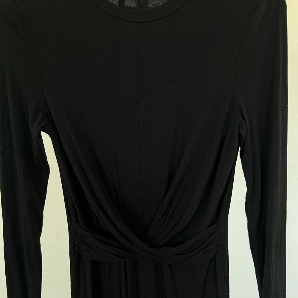 SOCIALITE BLACK MIDI DRESS